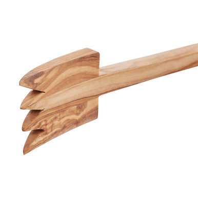 Olive Wood Serving Tongs | Kora