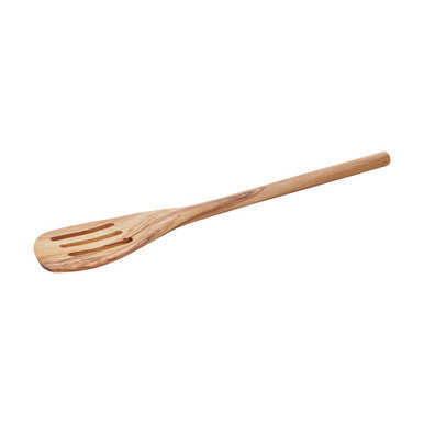 Olive Wood Slotted Spatula | Kora
