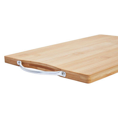 Medium Rectangular Bamboo Chopping And Serving Board With Handle | Aleki