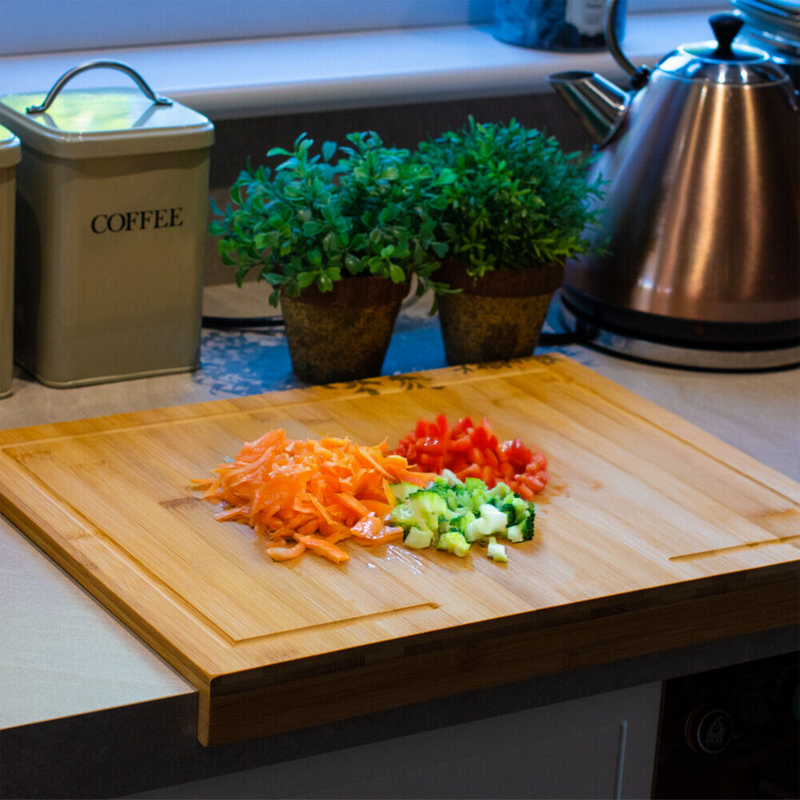Rectangular Bamboo Chopping And Serving Board | Aleki