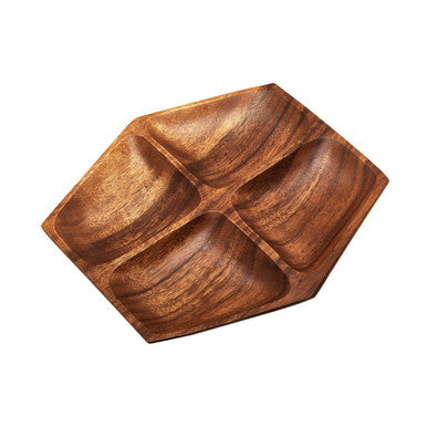 Acacia Large Four Section Serving Dish | Kora