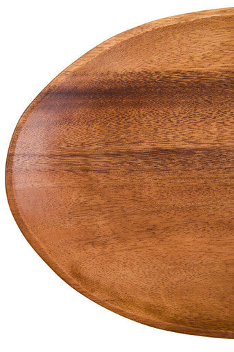 Acacia Wood Large Oval Plate | Kora