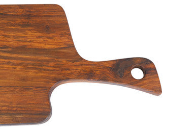 Organic Shaped Tropical Rosewood Serving or Cutting Board with Natural Finish | Rosi
