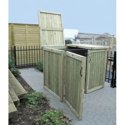 Wheelie Bin Store 1.2m x 1.5m (2 x Bins)