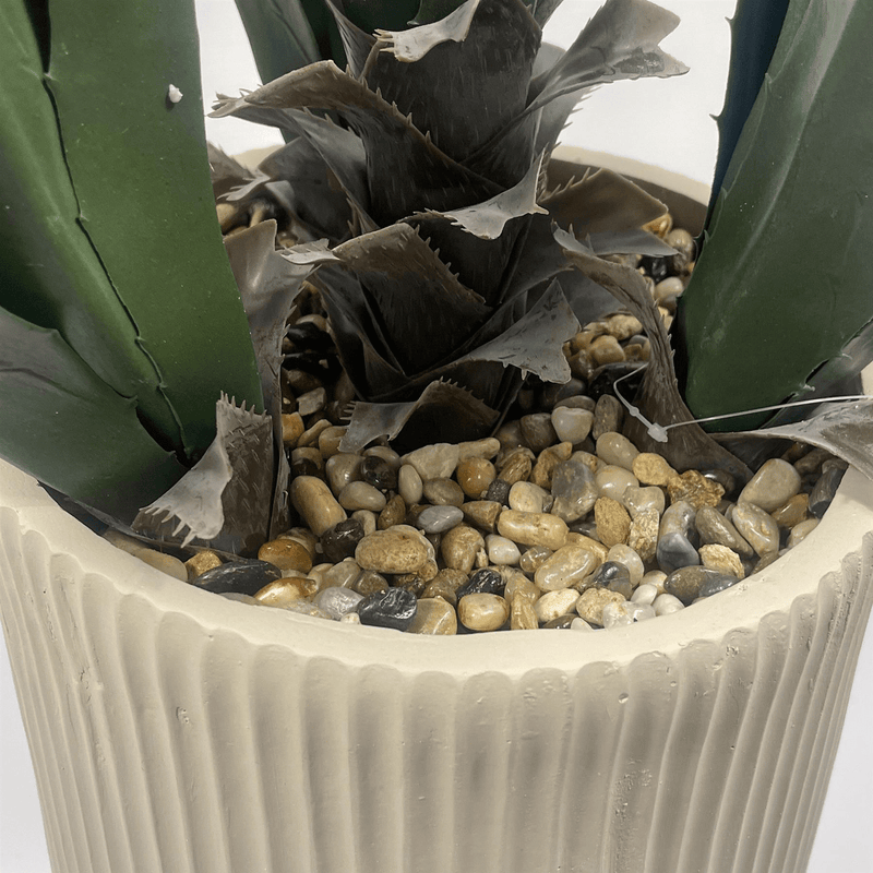 110cm Artificial Agave Tropical Display in Pot Artificial - InStock