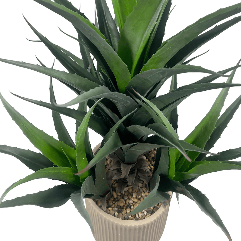 110cm Artificial Agave Tropical Display in Pot Artificial - InStock