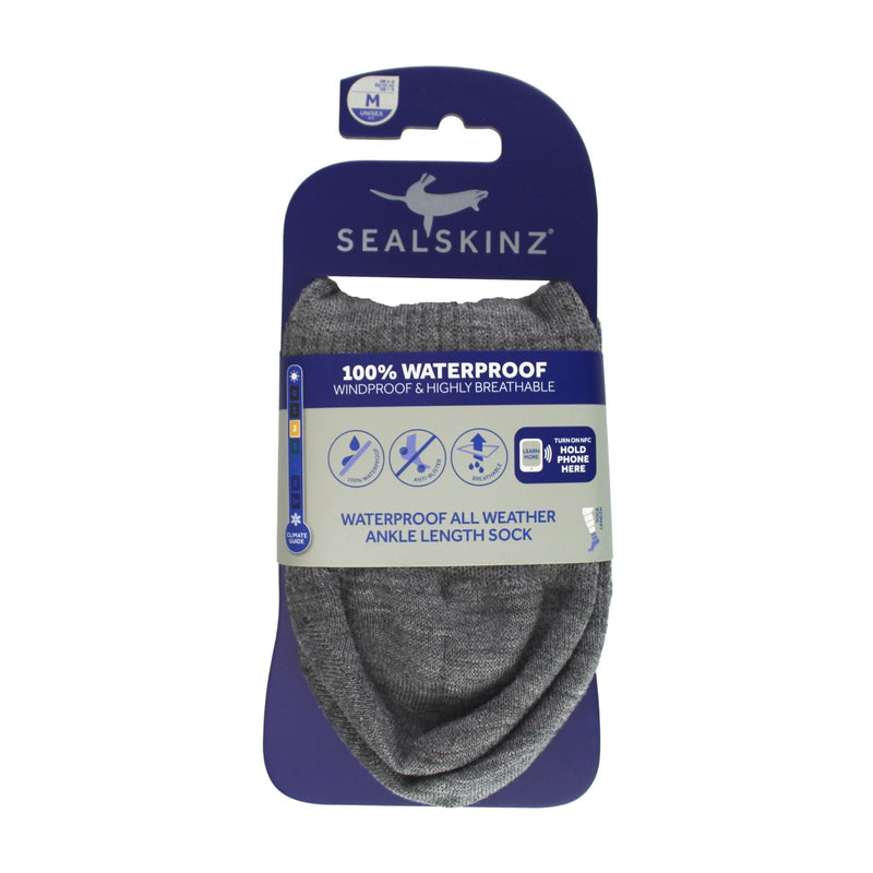 1 Pack Mens Waterproof All Weather Ankle Socks
