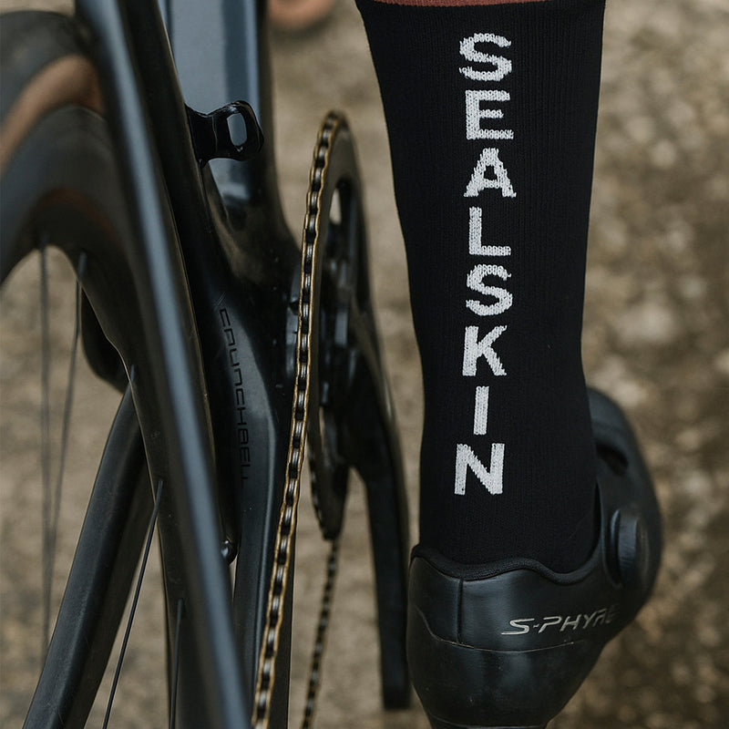 Single Layer Mid Length Cycling Socks for Men and Women