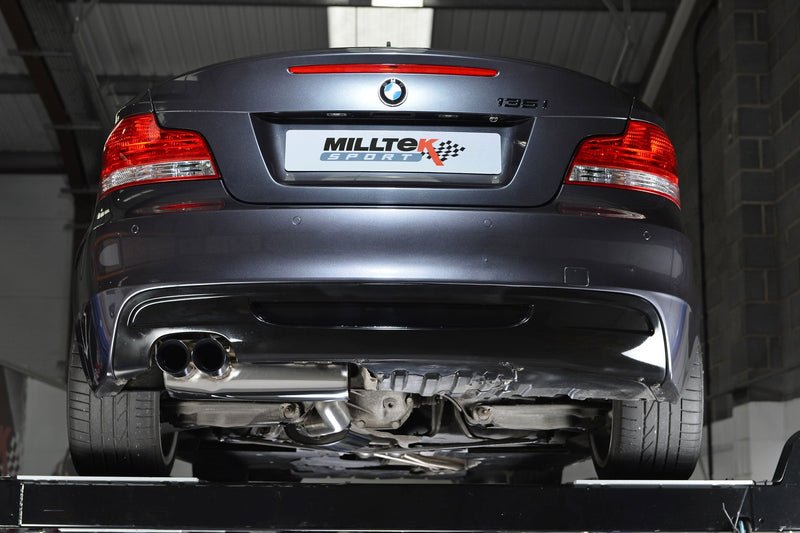 Milltek Sport - Secondary Cat Back Exhaust - BMW 1 Series (E82 & E88) 135i (N54/N55)