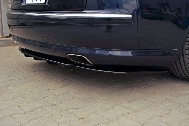 Maxton Design - Rear Splitter (Vertical Bars) Audi A8 S8 W12 D3