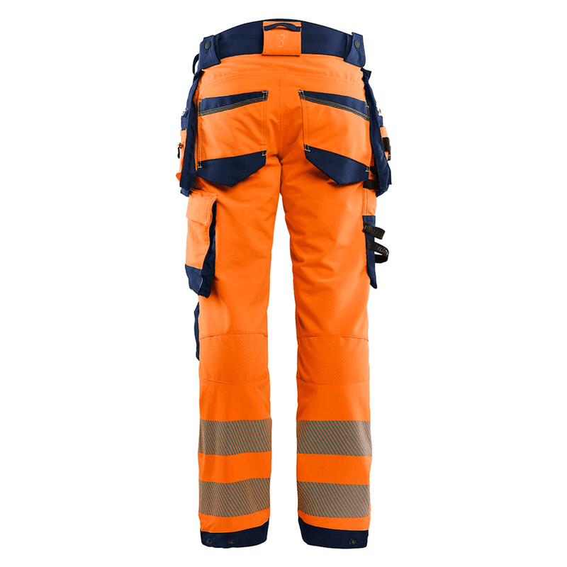 Blaklader 1122 Hi-Vis 4-Way Stretch Kneepad Trousers