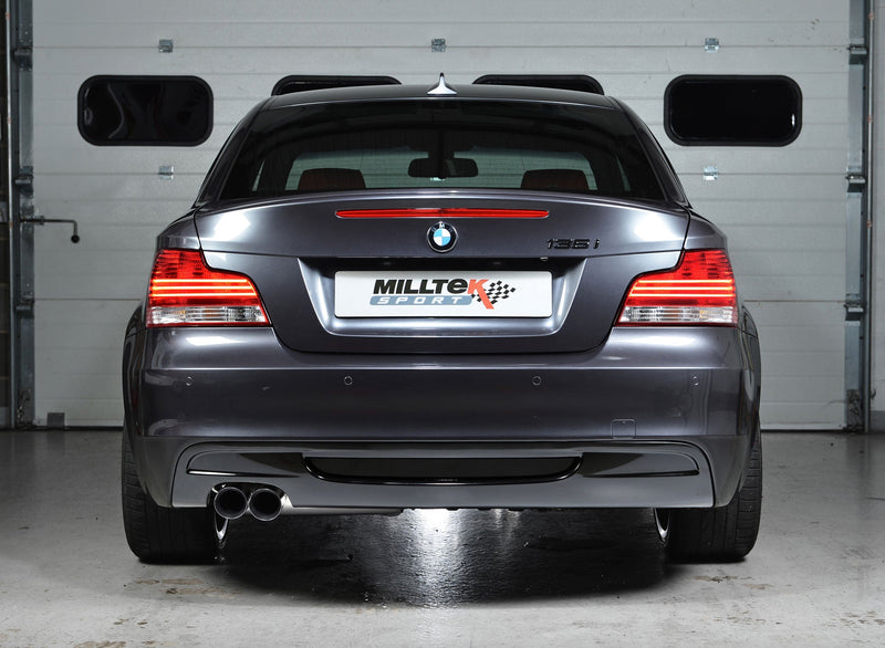 Milltek Sport - Secondary Cat Back Exhaust - BMW 1 Series (E82 & E88) 135i (N54/N55)