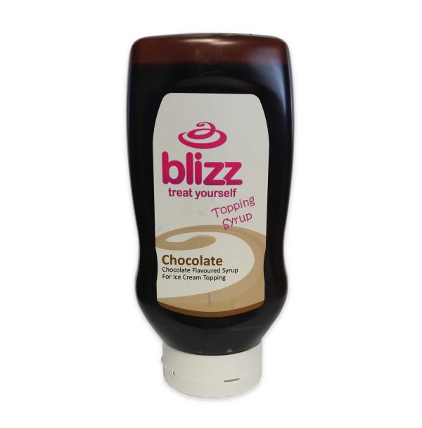 Blizz Topping Sauce Chocolate 570Gm