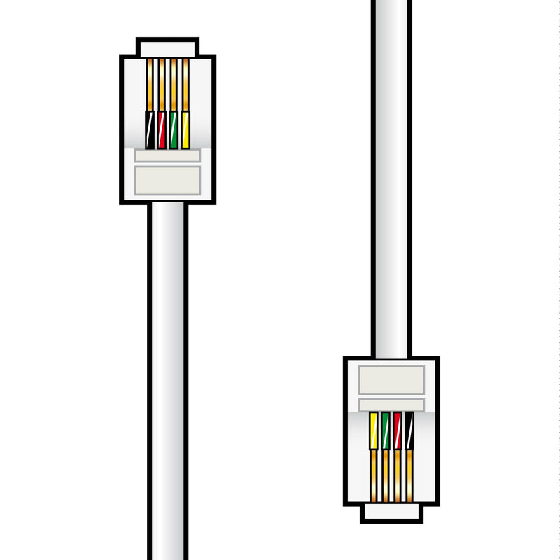 AV:Link ADSL Modem Cable, RJ11 to RJ11