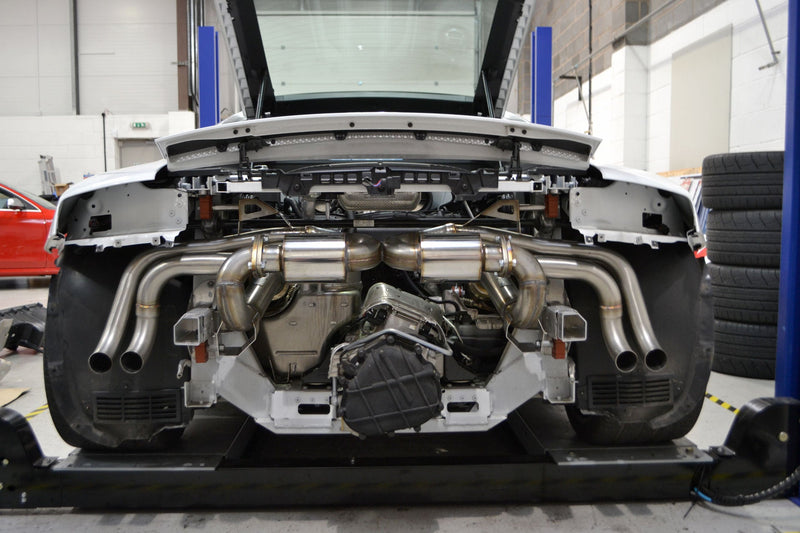 Milltek Sport - Audi R8 V10 5.2 FSI quattro Coupé and Spyder (excludes V10 Plus models) Exhaust System (Multiple Options)