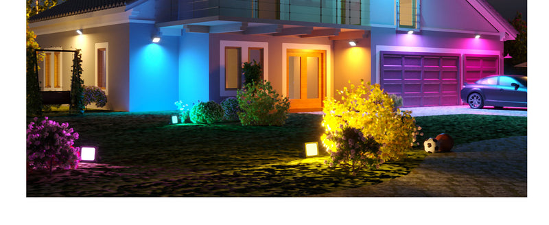 GOVEE RGBICWW LED SMART FLOOD LIGHT 4PCS