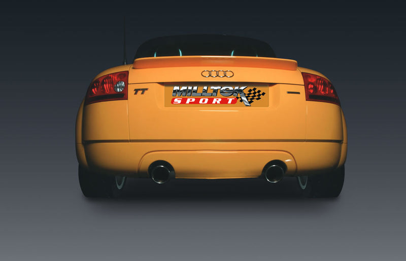 Milltek Sport - Race Exhaust System (Resonated or None Resonated) Audi TT MK1 180/225
