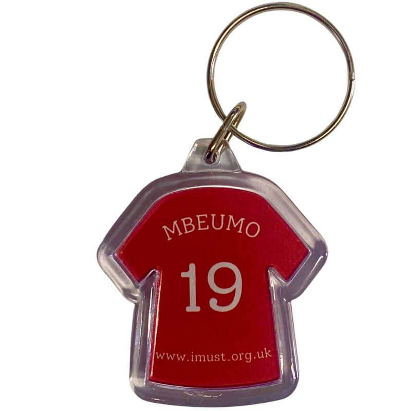 Bryan Mbeumo Player Keyring