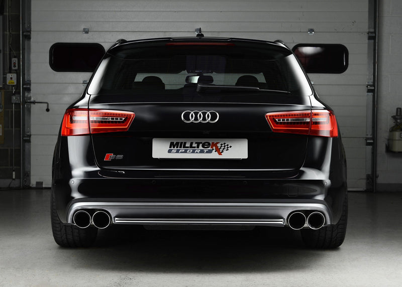 Milltek Sport - Cat Back Exhaust (Multiple Options) - Audi S6 C7 & S7 C7 Sportback