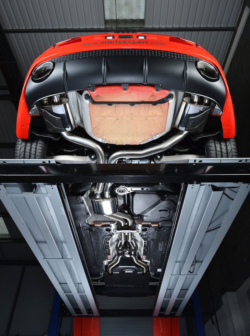 Milltek Sport - Cat Back Exhaust (Multiple Options) Audi RS4 B8 Avant