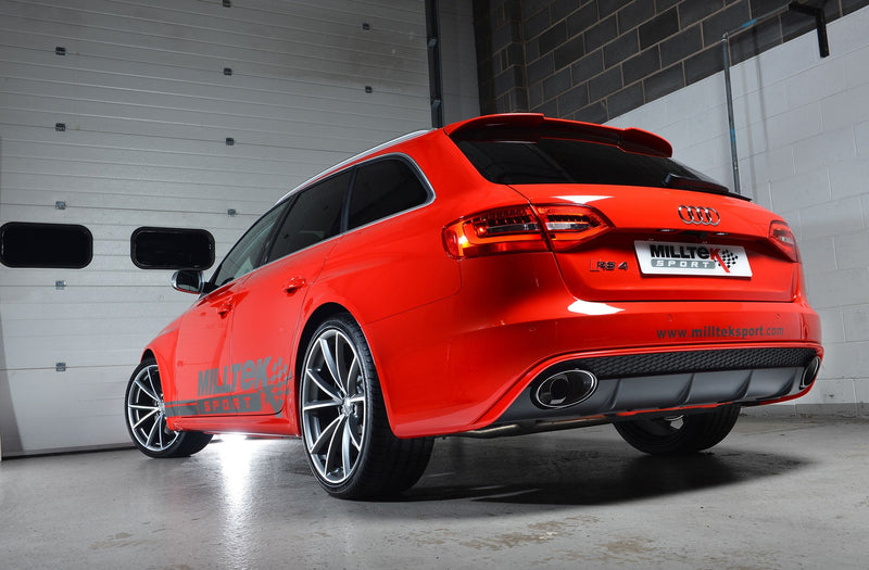 Milltek Sport - Cat Back Exhaust (Multiple Options) Audi RS4 B8 Avant