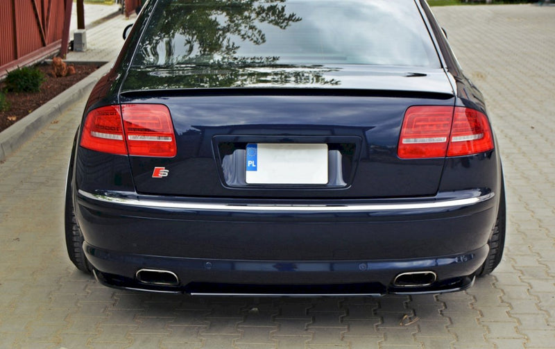Maxton Design - Rear Splitter (Vertical Bars) Audi A8 S8 W12 D3