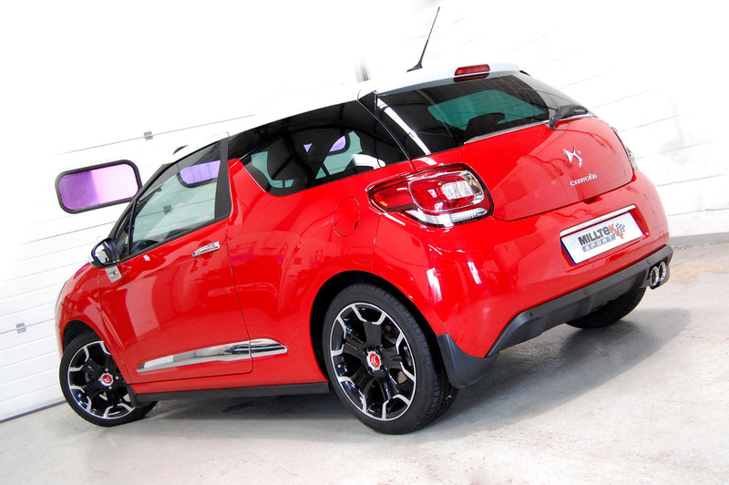 Milltek Sport - Citroen DS3 1.6 THP 16V DSport Cat-back Exhaust (Multiple Options)