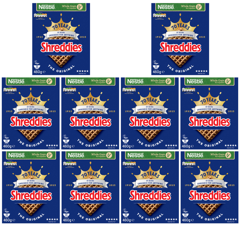 10 x Shreddies 460G