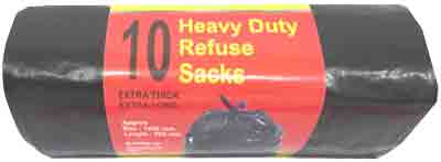 30 x Heavy Duty Refuse Sacks 10 Packs