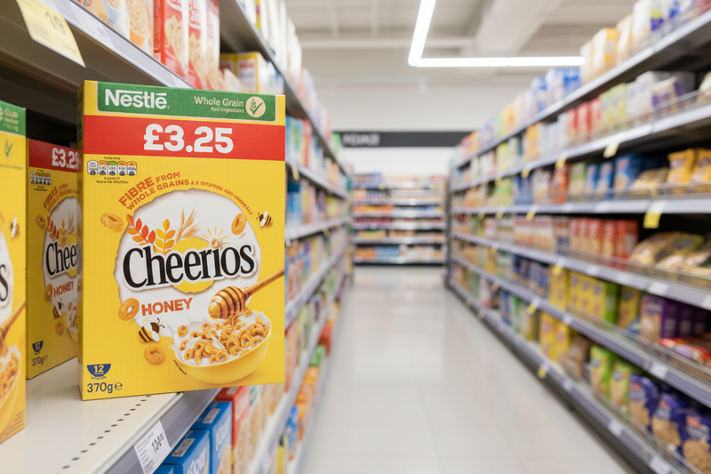 6 x Cheerios Honey - 370GM