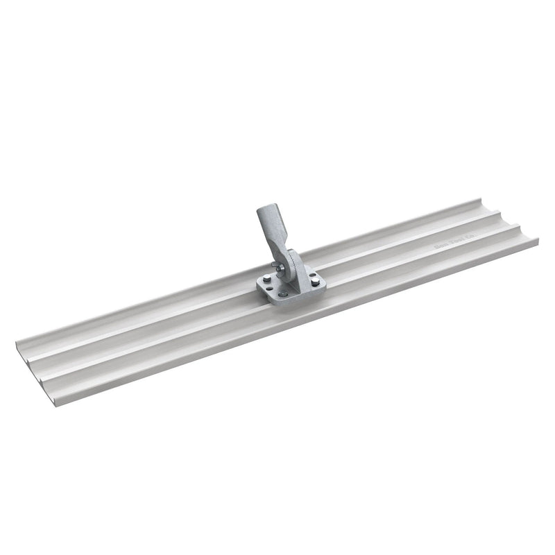 Bon Tool Square End Magnesium Bull Float with Threaded Handle Bracket