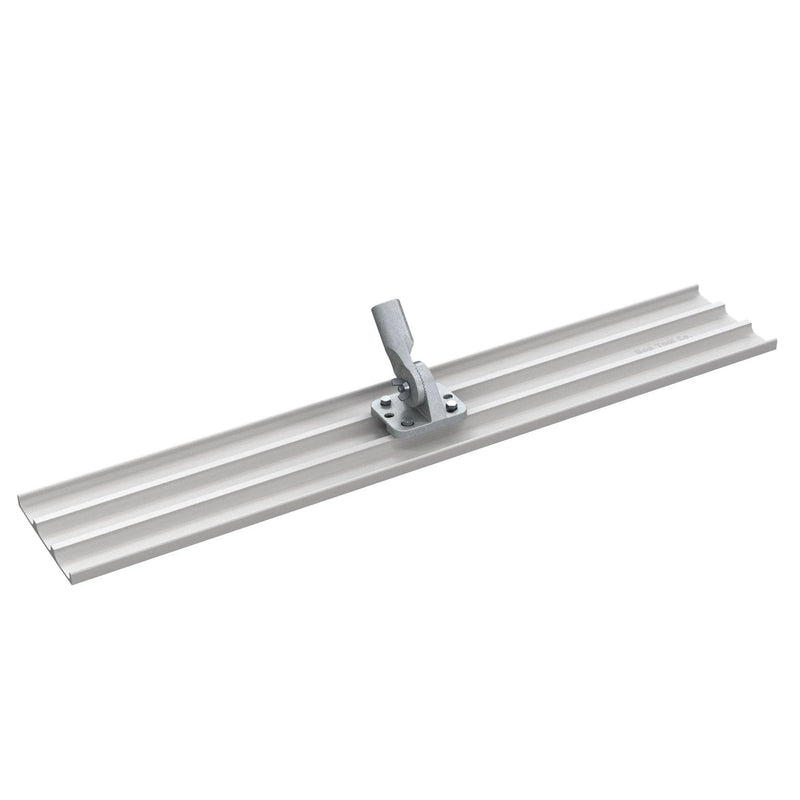 Bon Tool Square End Magnesium Bull Float with Threaded Handle Bracket