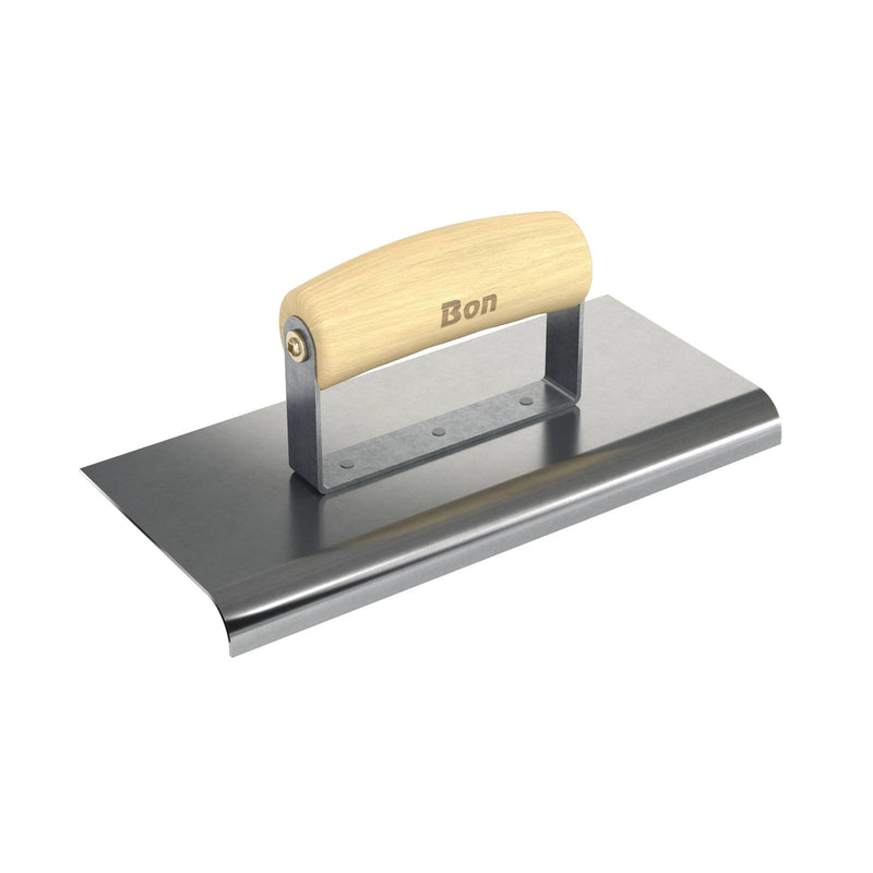 Bon Tool Concrete Highway Edger - Wood Wave Handle