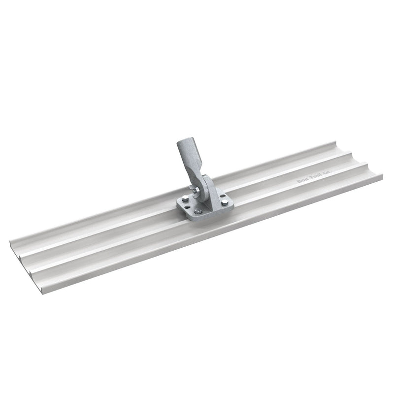 Bon Tool Square End Magnesium Bull Float with Threaded Handle Bracket