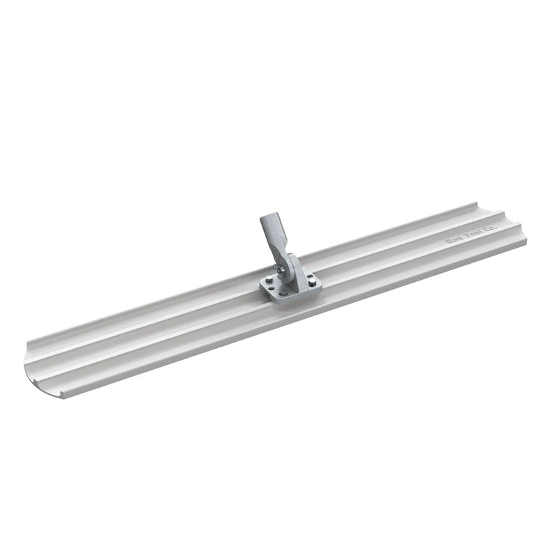Bon Tool Round End Magnesium Bull Float with Threaded Handle Bracket
