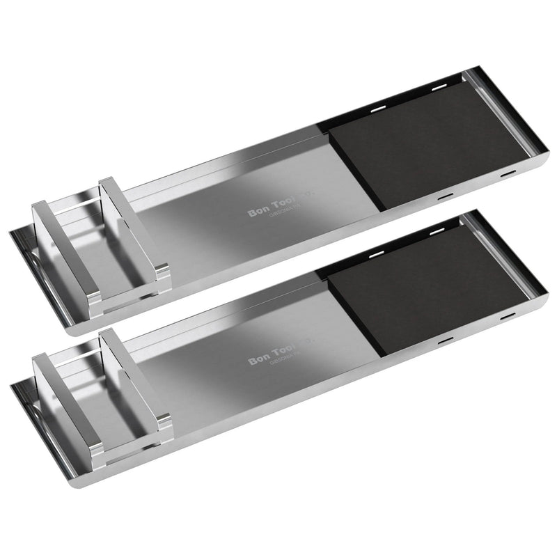 Bon Tool Stainless Steel Knee Boards with Pads (12-605)