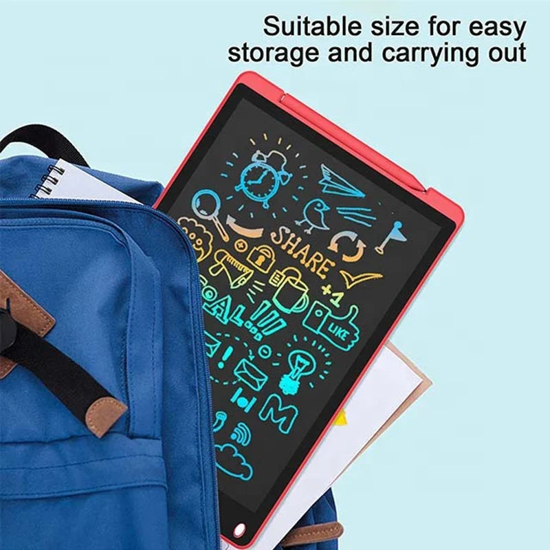 12 Inch LCD Writing Tablet - Portable Digital Drawing & Handwriting Pad
