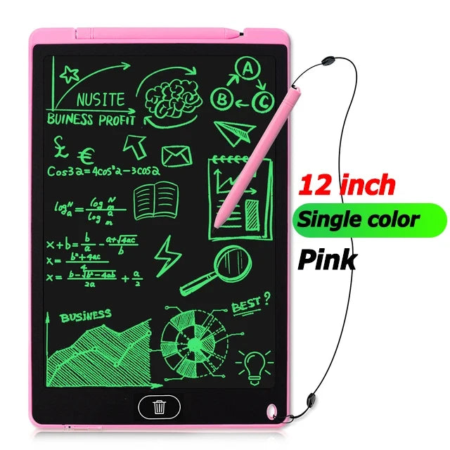 12 Inch LCD Writing Tablet - Portable Digital Drawing & Handwriting Pad