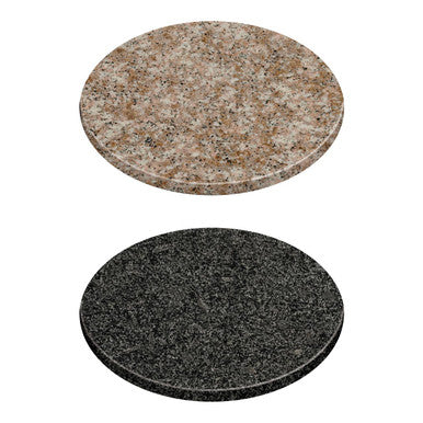Granite Black Speckled Round Chopping and Serving Board | Norse