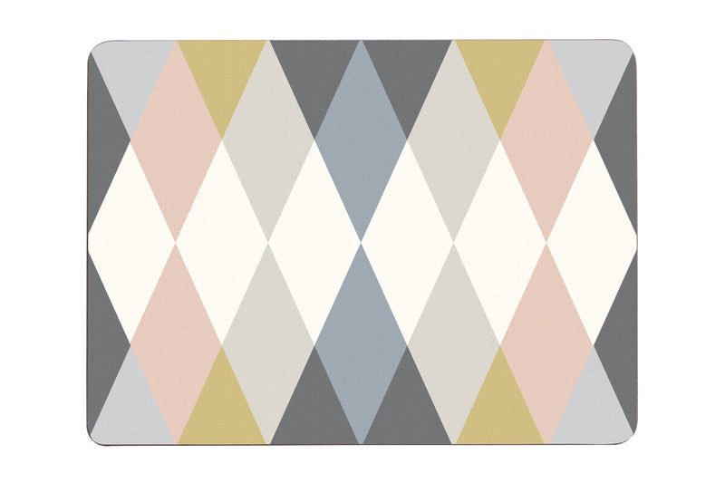 Harlequin Set of Four Placemats | Cirque