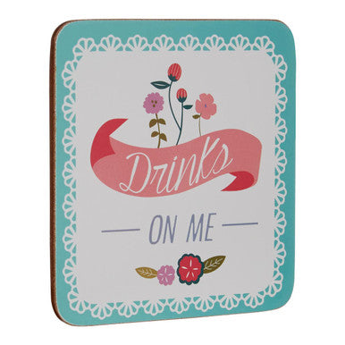 Set Of Four Cork Coasters | Amelie