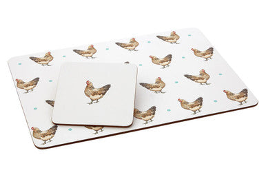 Set of Four Cork Coasters | Mrs Henderson