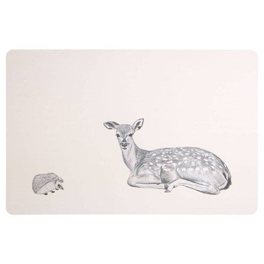 Set of Two Mini Forest Placemats and Coasters | Effy