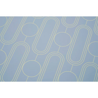 Set of 4 Blue Placemats | Frosted Deco