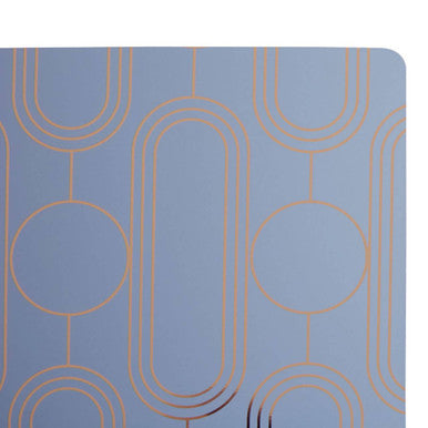 Set of 4 Blue Coasters | Frosted Deco