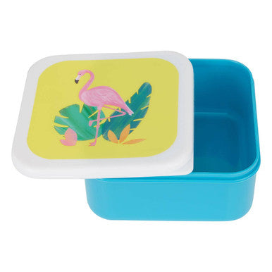 Set of 4 Flamingo Lunch Boxes | Mimo