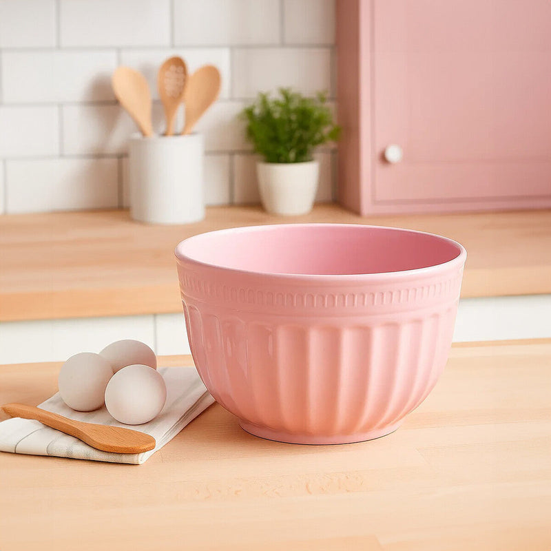 Melamine Medium Pink Mixing Bowl | Alden