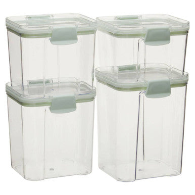 Set of 4 Food Storage Containers | Grub Tub