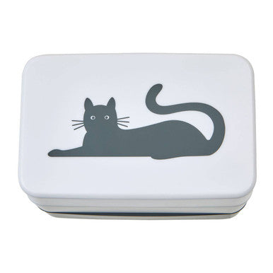 Cat Lunch Box with Cutlery | Grub Tub