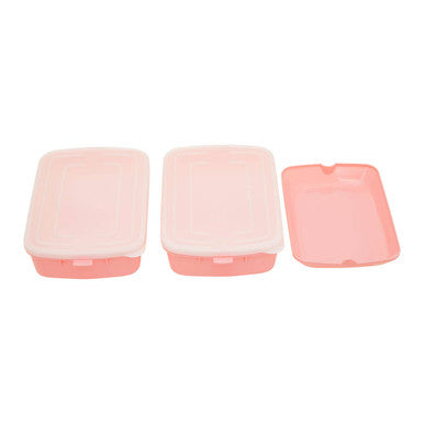 Pink Lunch Box with Cutlery | Grub Tub